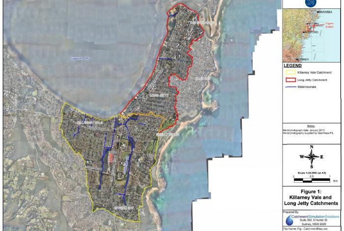 Killarney Vale and Long Jetty Catchments - Floodplain Risk Management Study and Plan
