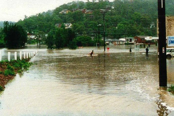 Flooding at Tascott