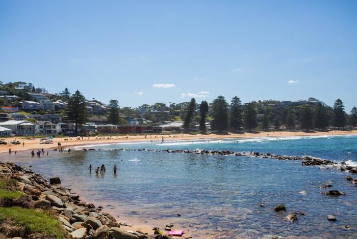 terrigal beach- taken from the Haven