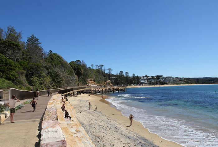 photo of the haven looking towards terrigal beach showing the proposed boardwalk