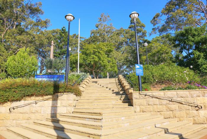 Stairs at Wyong Town Park