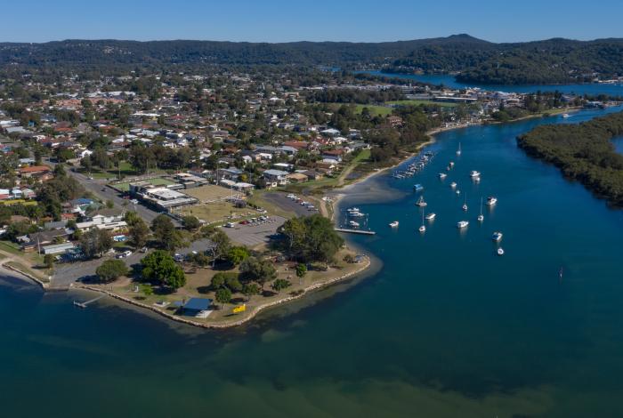 Aerial image of Woy Woy Waterfront