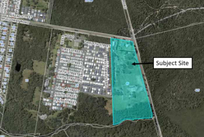 Image of subject site (45 Mulloway Road)