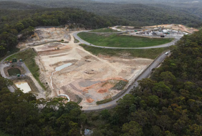 Aerial image of Woy Woy Waste Management Facility